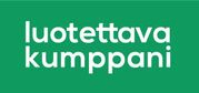 Luotettava kumppani -logo